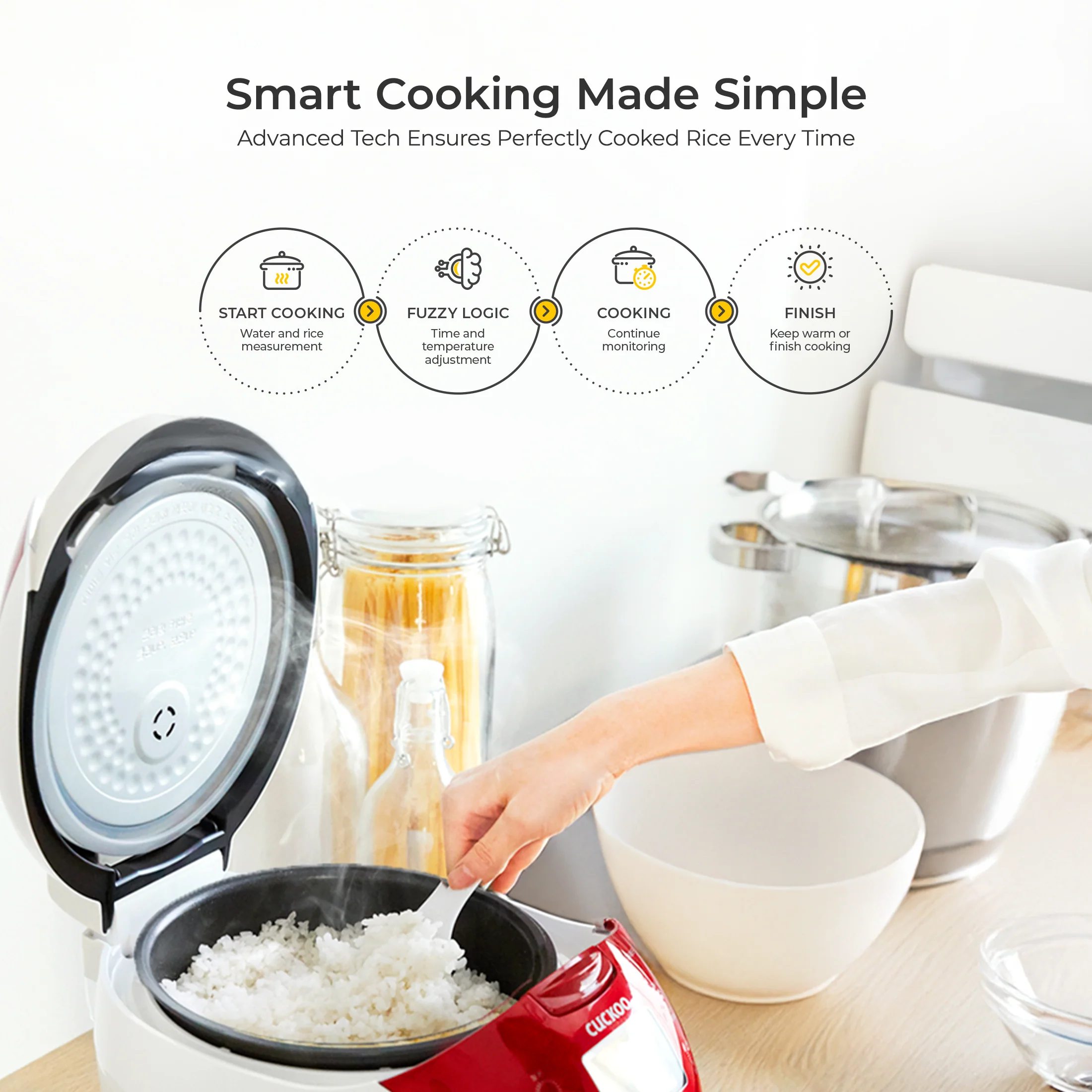 6-Cup Micom Rice Cooker (CR-0655F) - Image 4