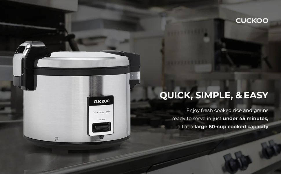 30-Cup Commercial Rice Cooker (CR-3032) - Image 6