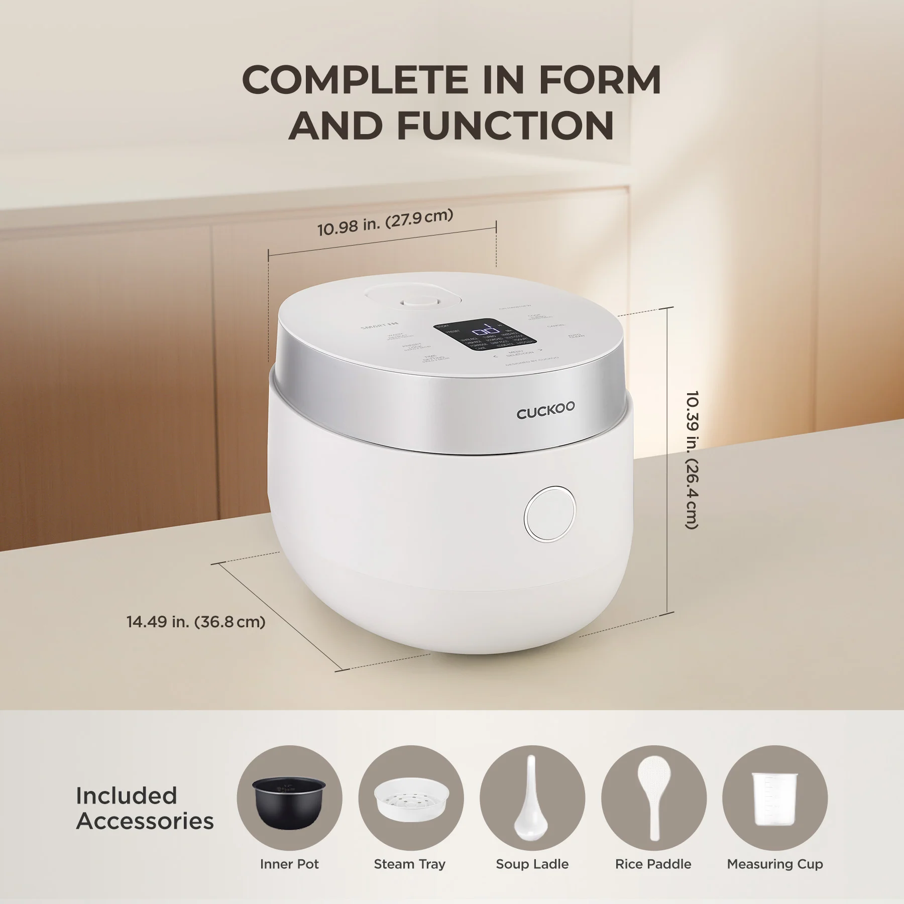 [NEW] 8-Cup Induction Heating Rice Cooker (CR-HA0810F) - Image 10