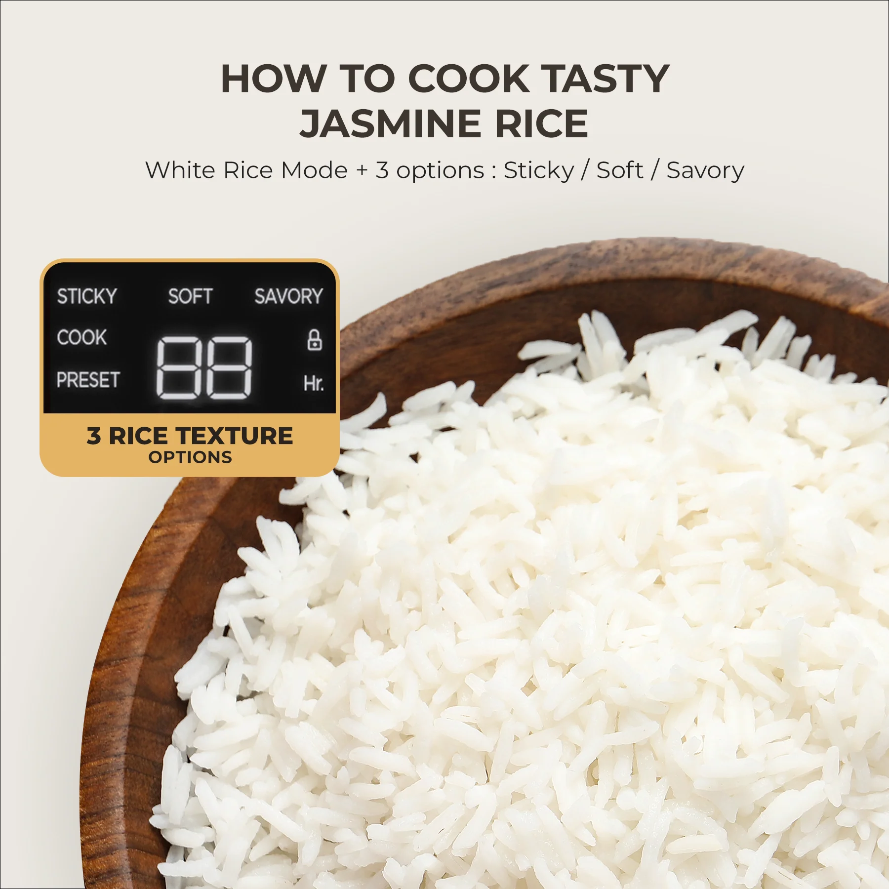 [NEW] 8-Cup Induction Heating Rice Cooker (CR-HA0810F) - Image 6