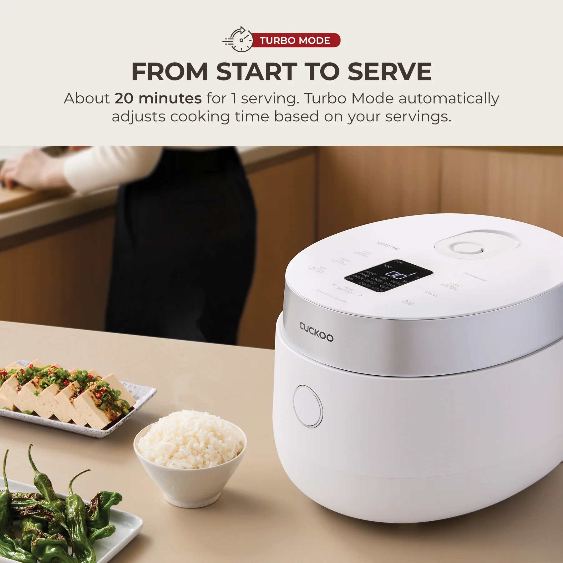 [NEW] 8-Cup Induction Heating Rice Cooker (CR-HA0810F) - Image 8