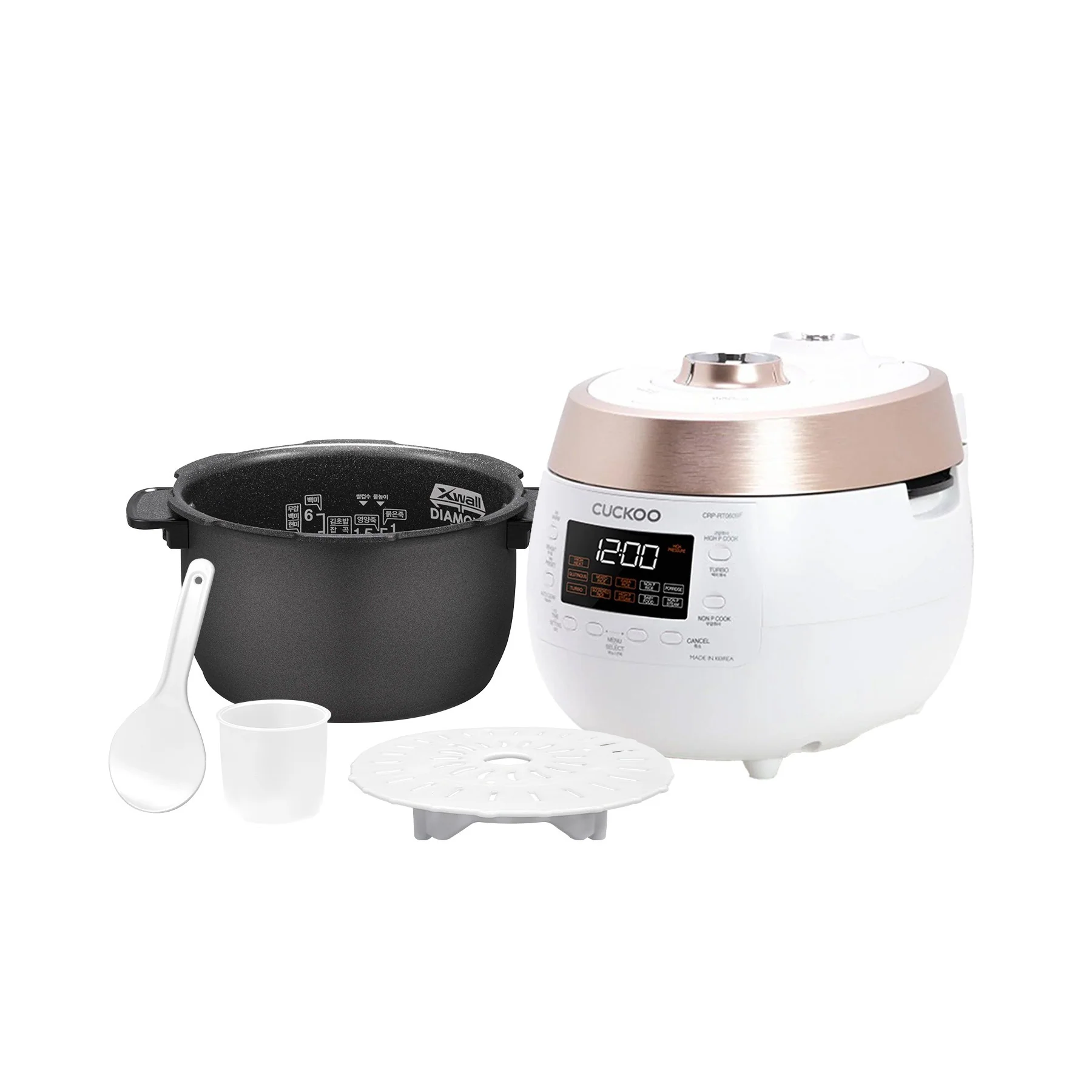 6-Cup HP Twin Pressure Rice Cooker (CRP-RT0609F) - Image 3