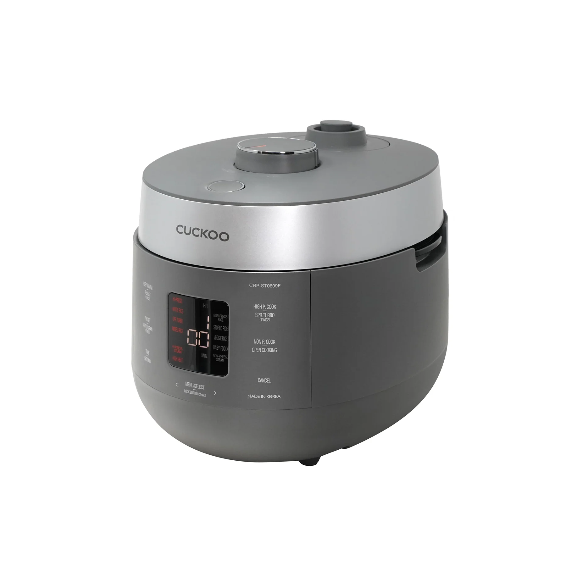 6-Cup HP Twin Pressure Rice Cooker (CRP-ST0609F) - Image 4