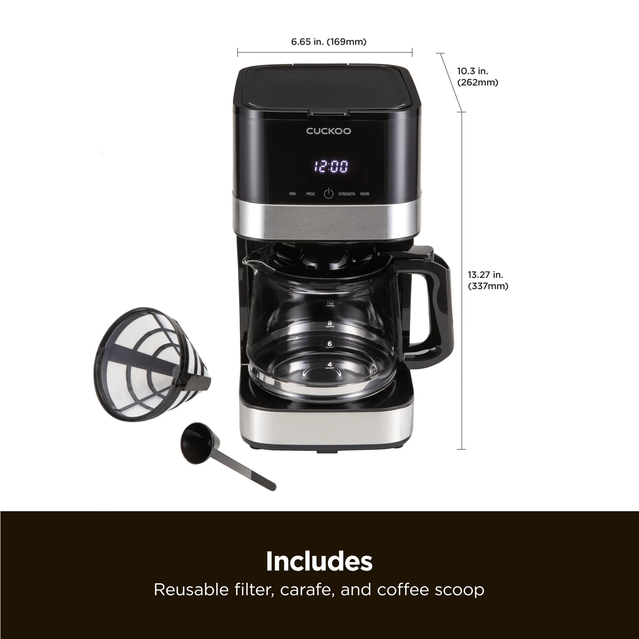 Classic Drip Coffee Maker (CCM-BD011B) - Image 7