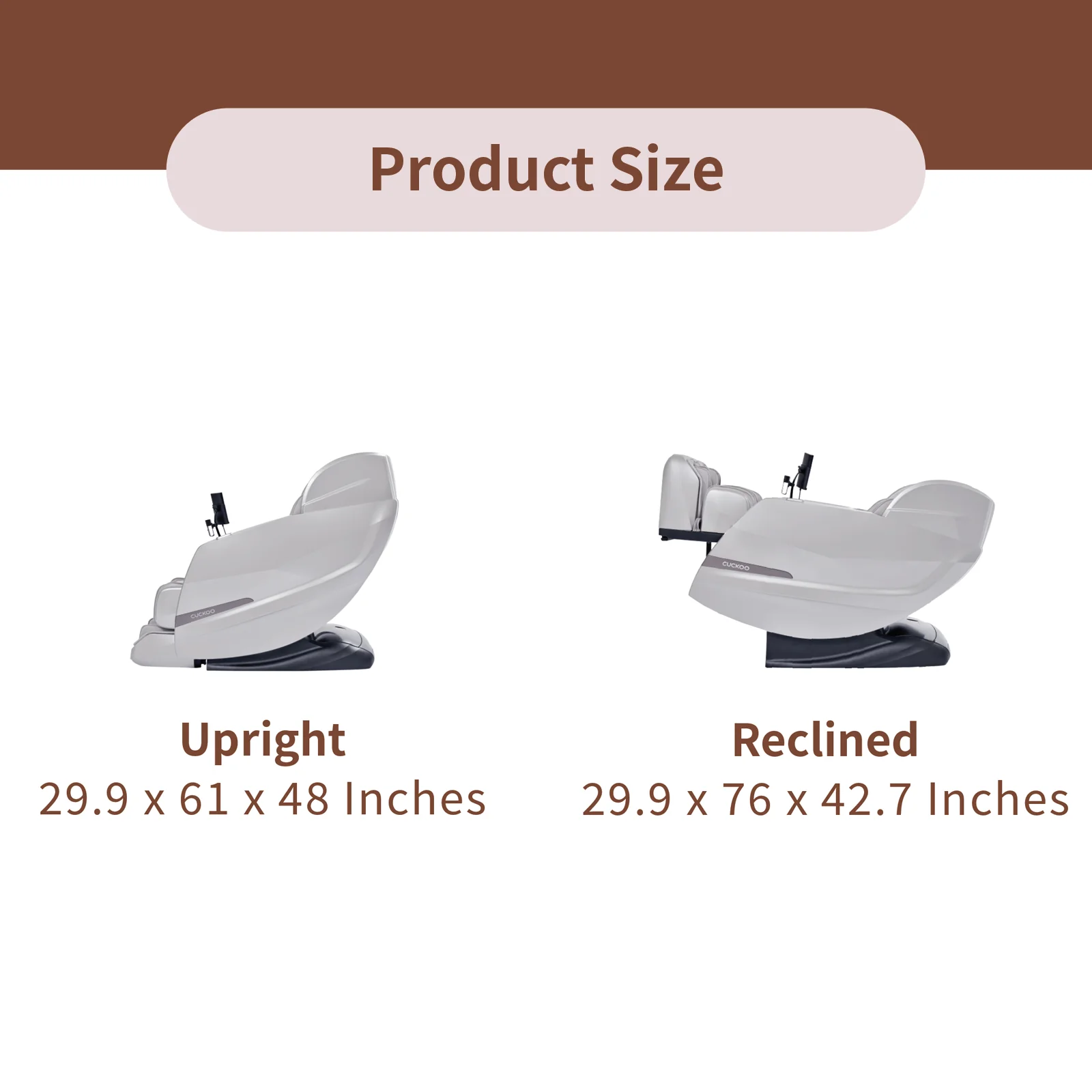 Renature 4D Massage Chair (CMS-E410CP) - Image 10