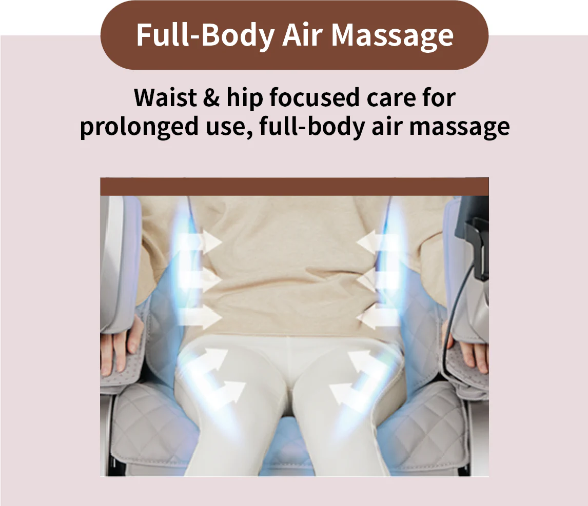 Renature 4D Massage Chair (CMS-E410CP) - Image 8