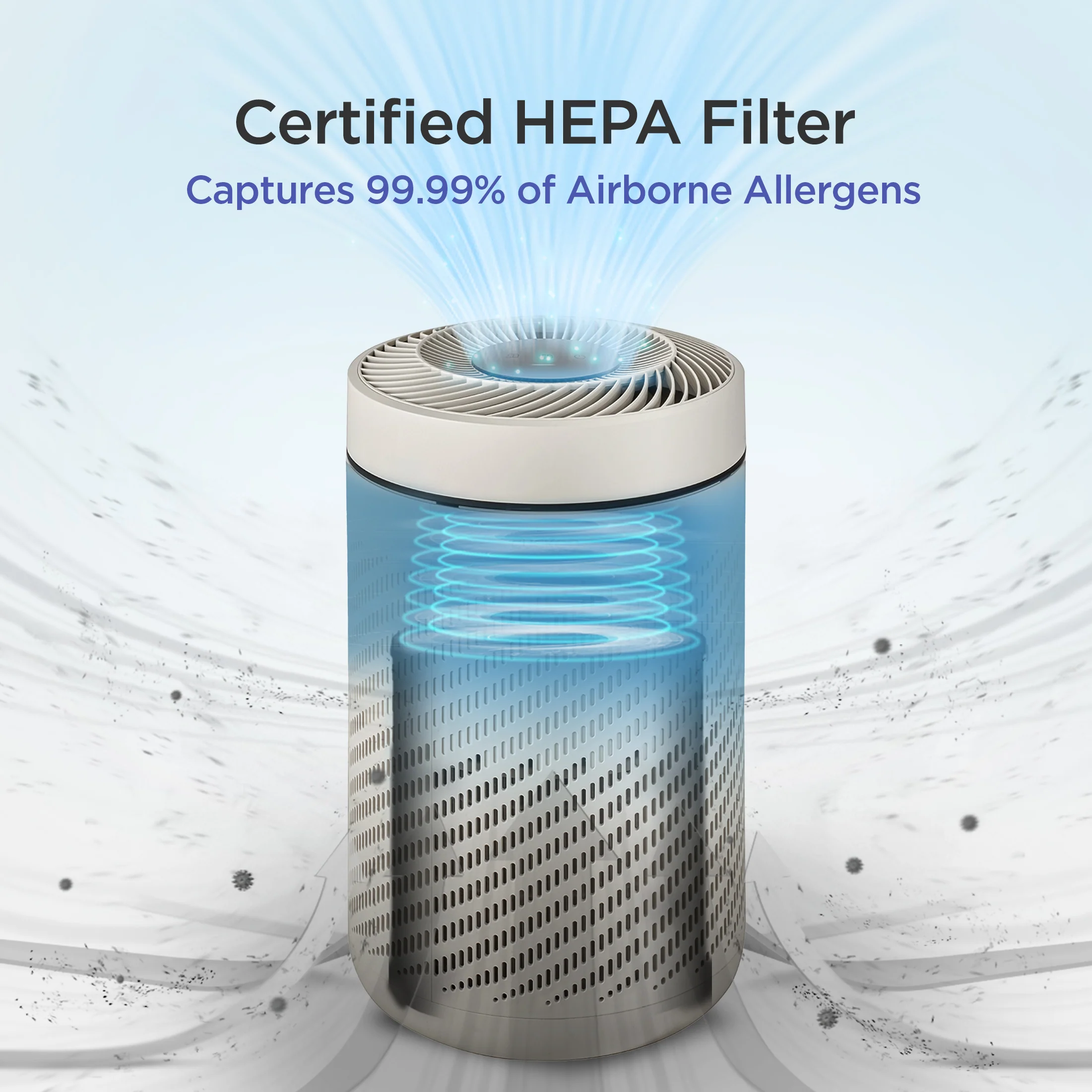 Refurbished B grade H13 True HEPA Air Purifier (CAC-AB0610FI) - Image 3