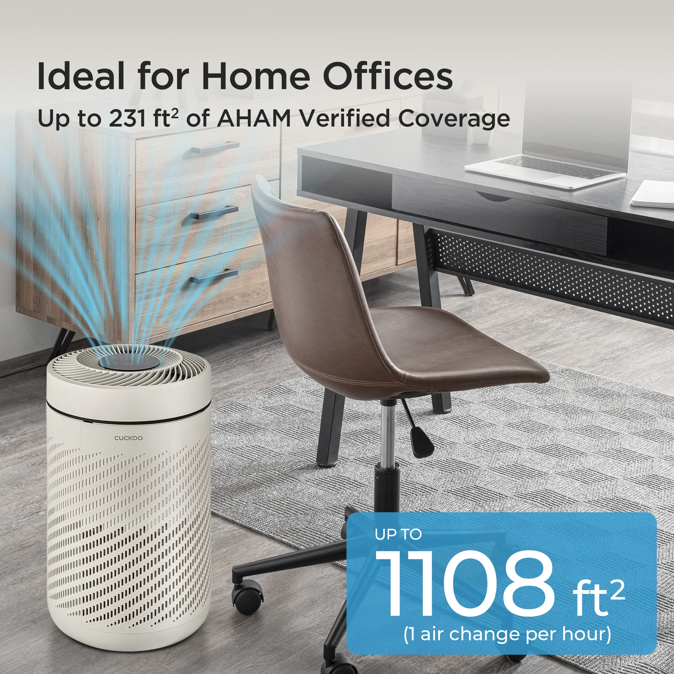 Refurbished B grade H13 True HEPA Air Purifier (CAC-AB0610FI) - Image 4