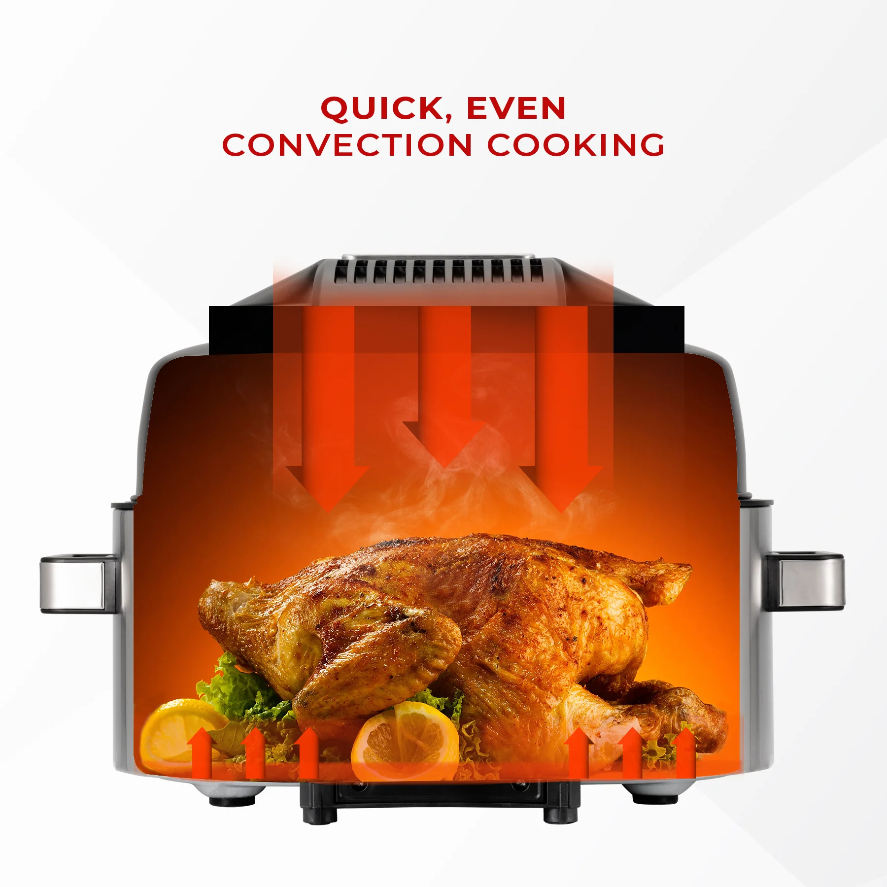 Refurbished B grade 6QT. Countertop Air Grill & Air Fryer (CAFG-A0601S) - Image 7