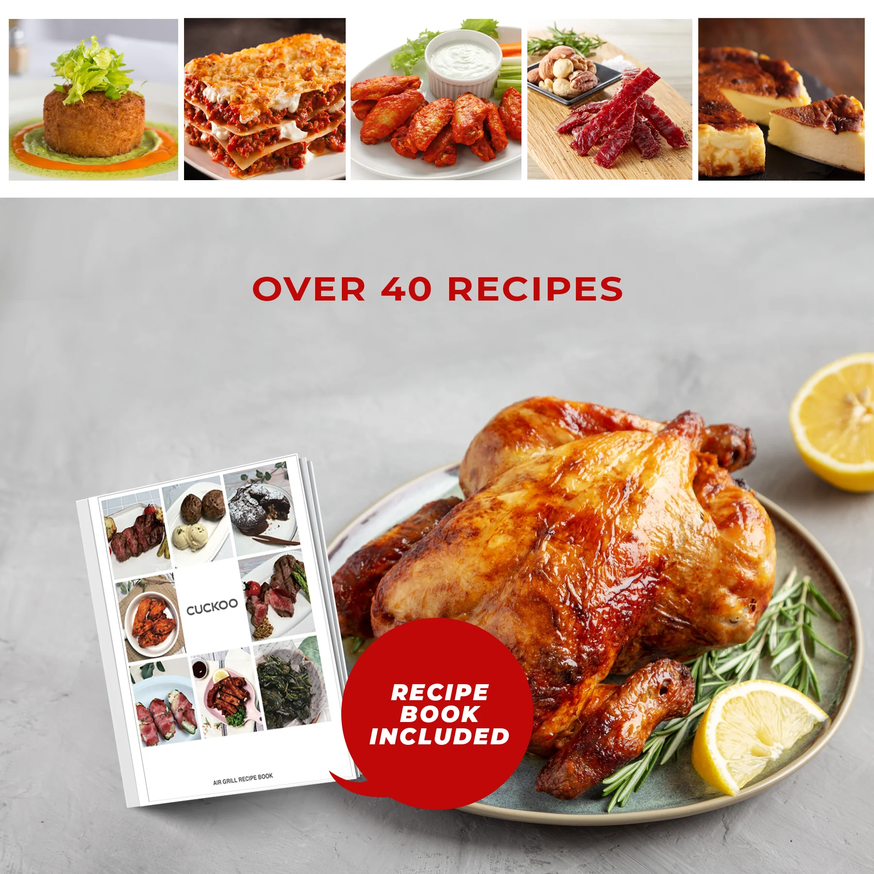 Refurbished B grade 6QT. Countertop Air Grill & Air Fryer (CAFG-A0601S) - Image 9
