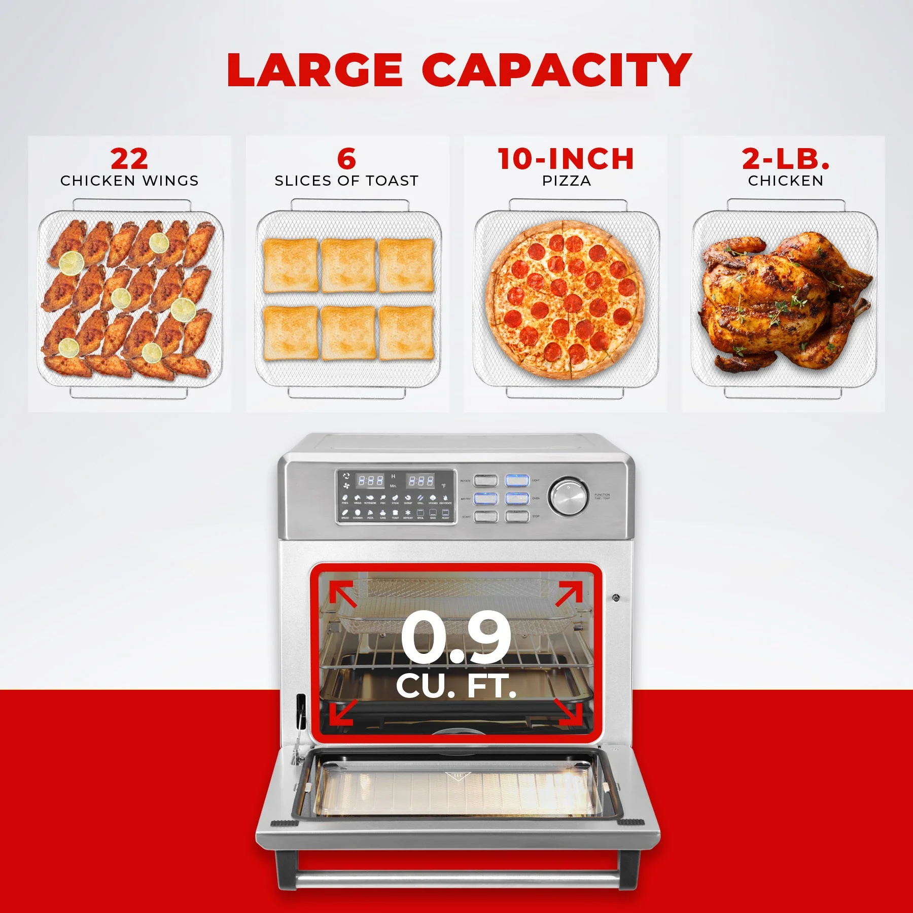 Refurbished B grade Countertop Convection Air Oven (CAFO-A2601S) - Image 5
