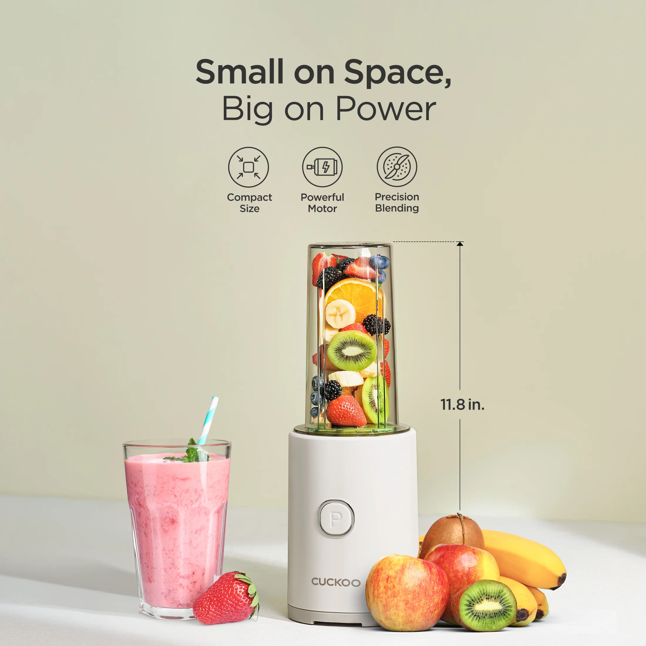 Refurbished B grade One-Touch Personal Blender (CFM-D60W) - Image 3