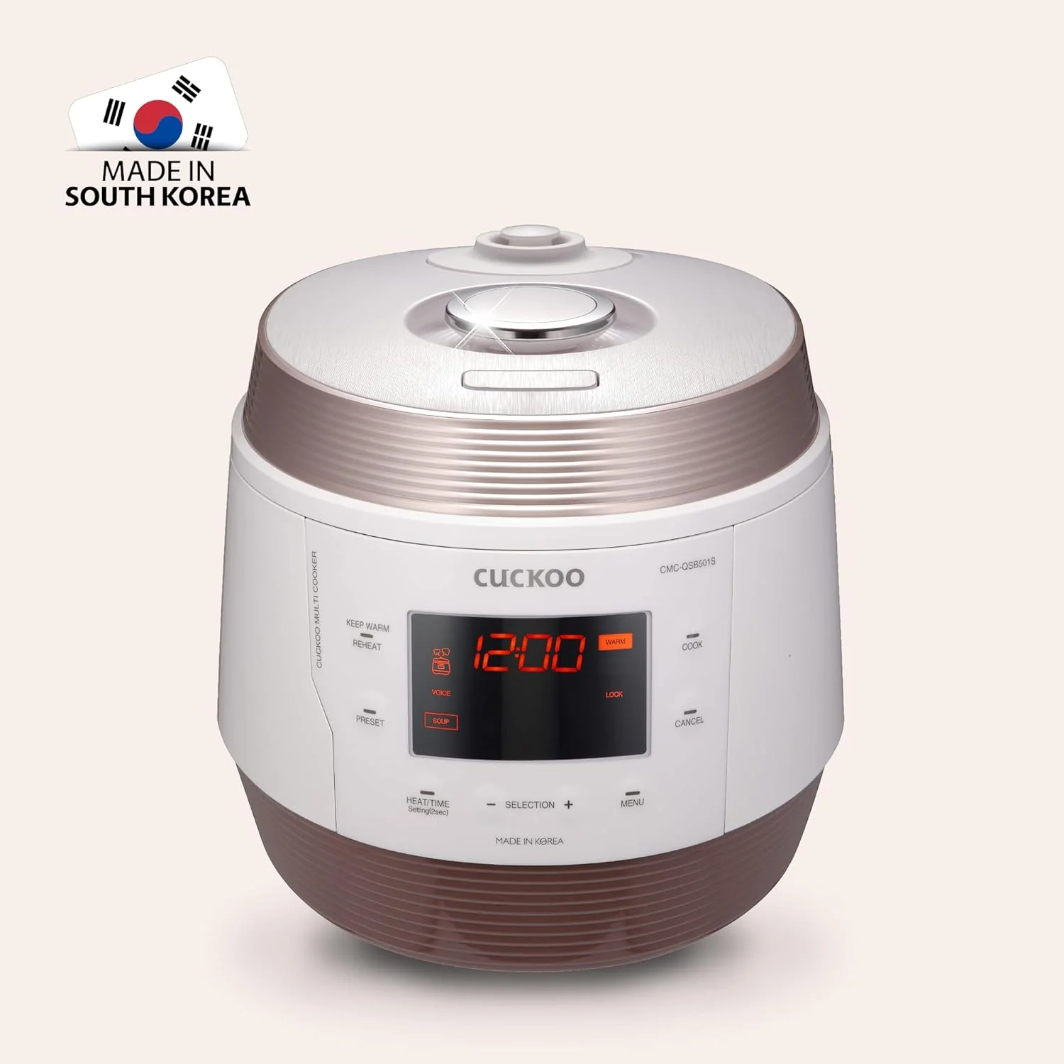 Refurbished B grade 5-Quart Premium Multi-Pressure Cooker (CMC-QSB501S) - Image 5