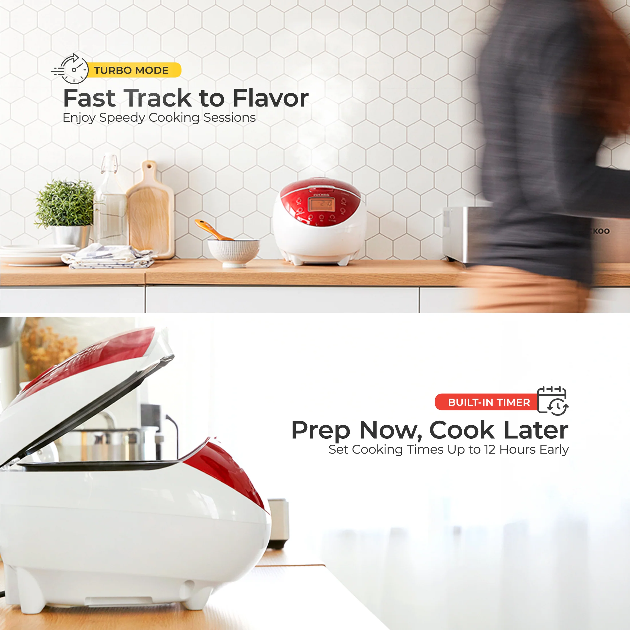Refurbished B grade 6-Cup Micom Rice Cooker (CR-0655F) - Image 5