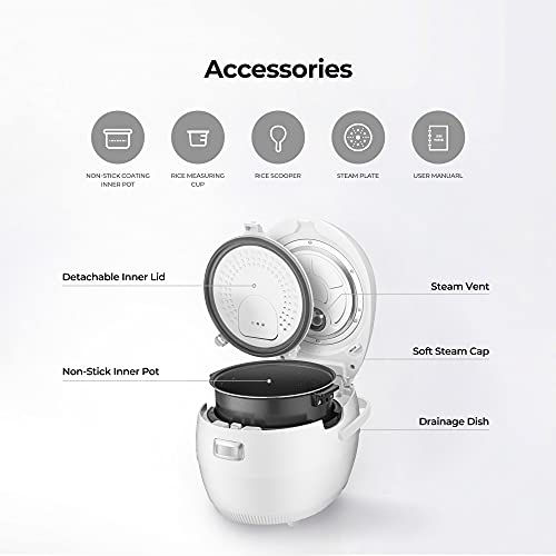 Refurbished B grade 10-Cup Micom Rice Cooker (CR-1020F) - Image 5