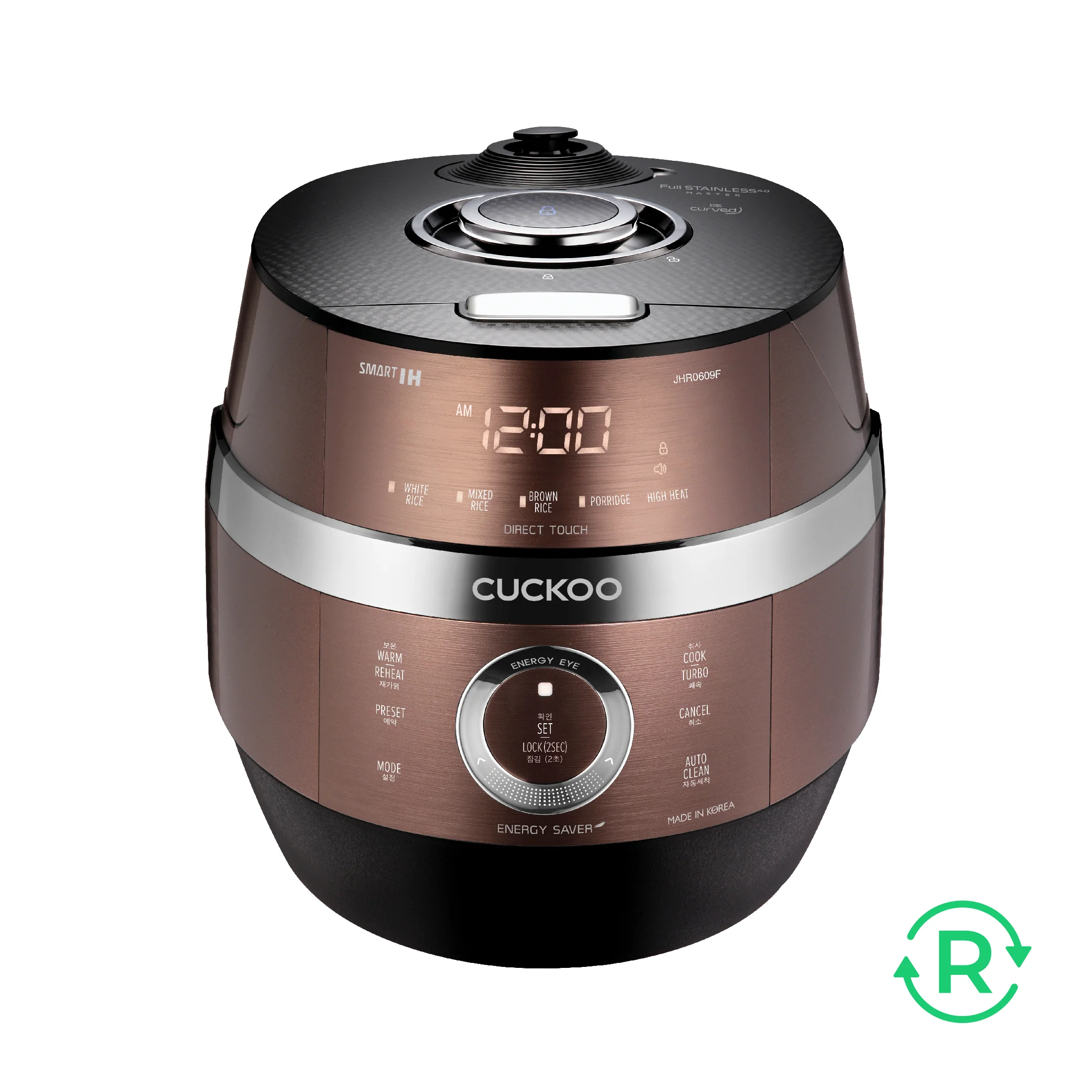 Refurbished B grade 6-Cup IH Pressure Rice Cooker (CRP-JHR0609F)