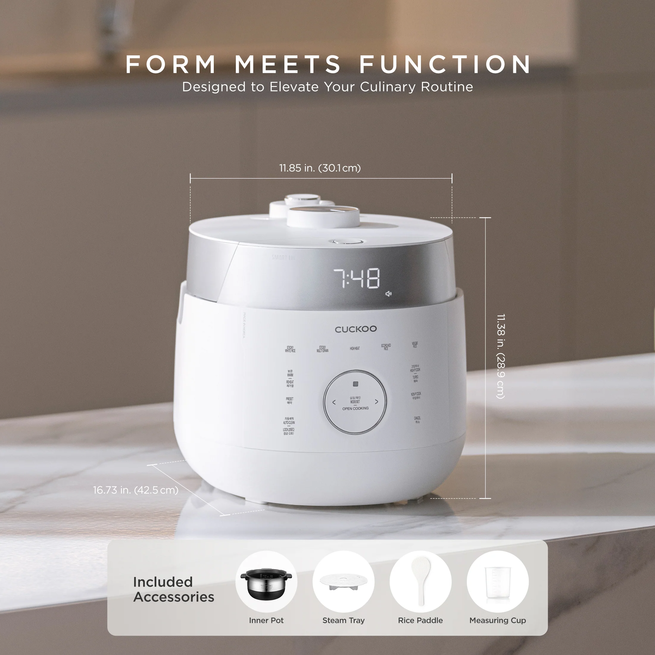 Refurbished B grade 10-Cup IH Twin Pressure Rice Cooker (CRP-LHTR1009F) - Image 8