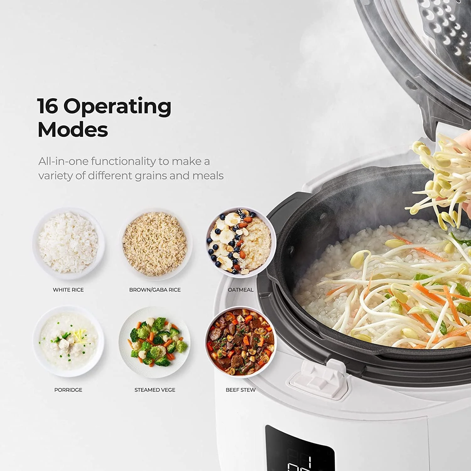 Refurbished B grade 6-Cup HP Twin Pressure Rice Cooker (CRP-ST0609F) - Image 6