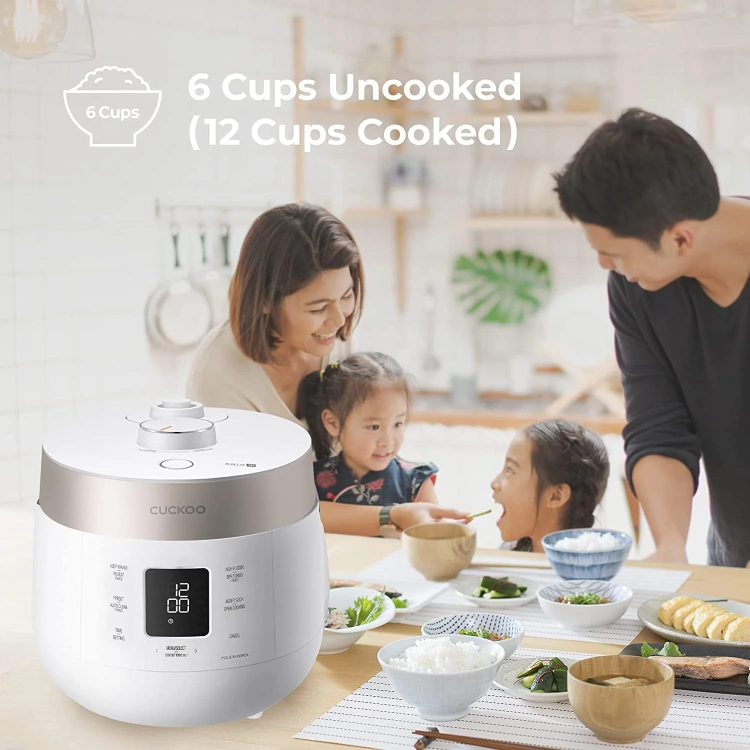 Refurbished B grade 6-Cup HP Twin Pressure Rice Cooker (CRP-ST0609F) - Image 7
