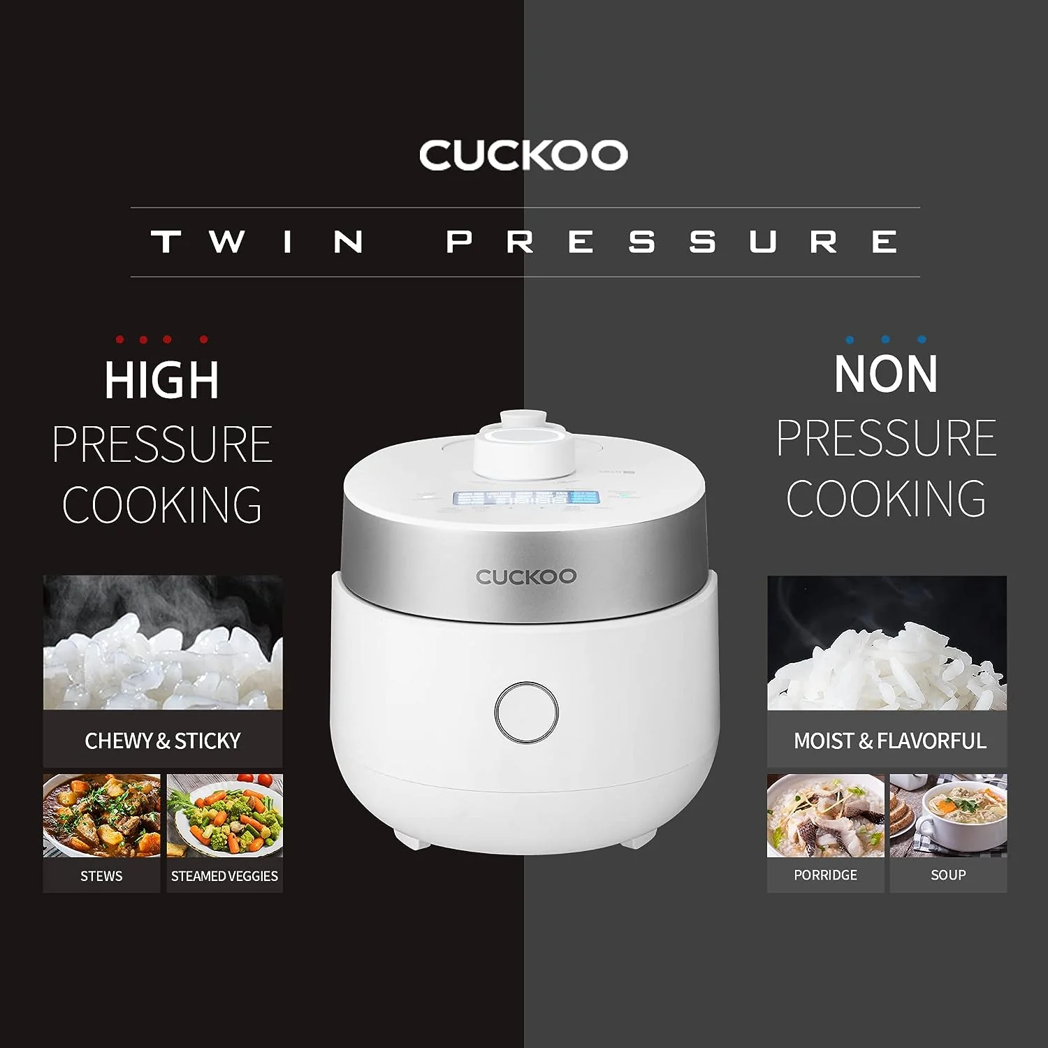 Refurbished B grade 3-Cup IH Twin Pressure Rice Cooker (CRP-MHTR0309F) - Image 8