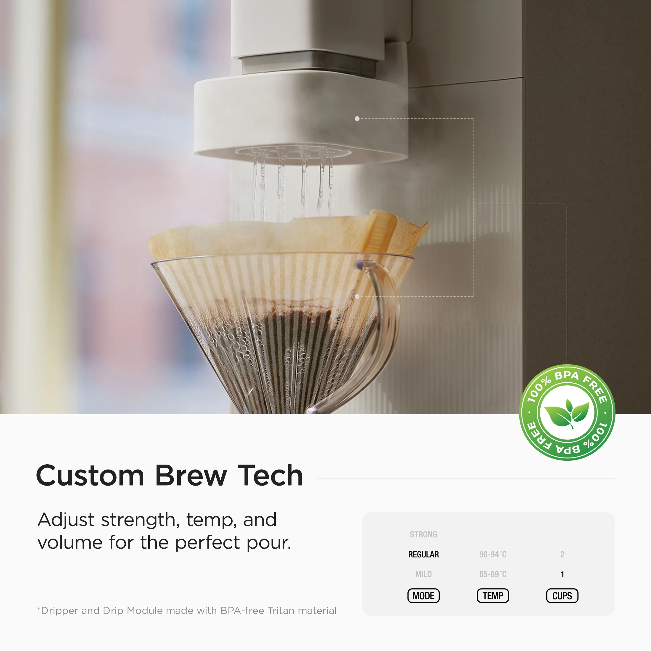 Tankless Countertop Steam 100 Barista Water Purifier (CP-ABNC100GWH) - Image 4