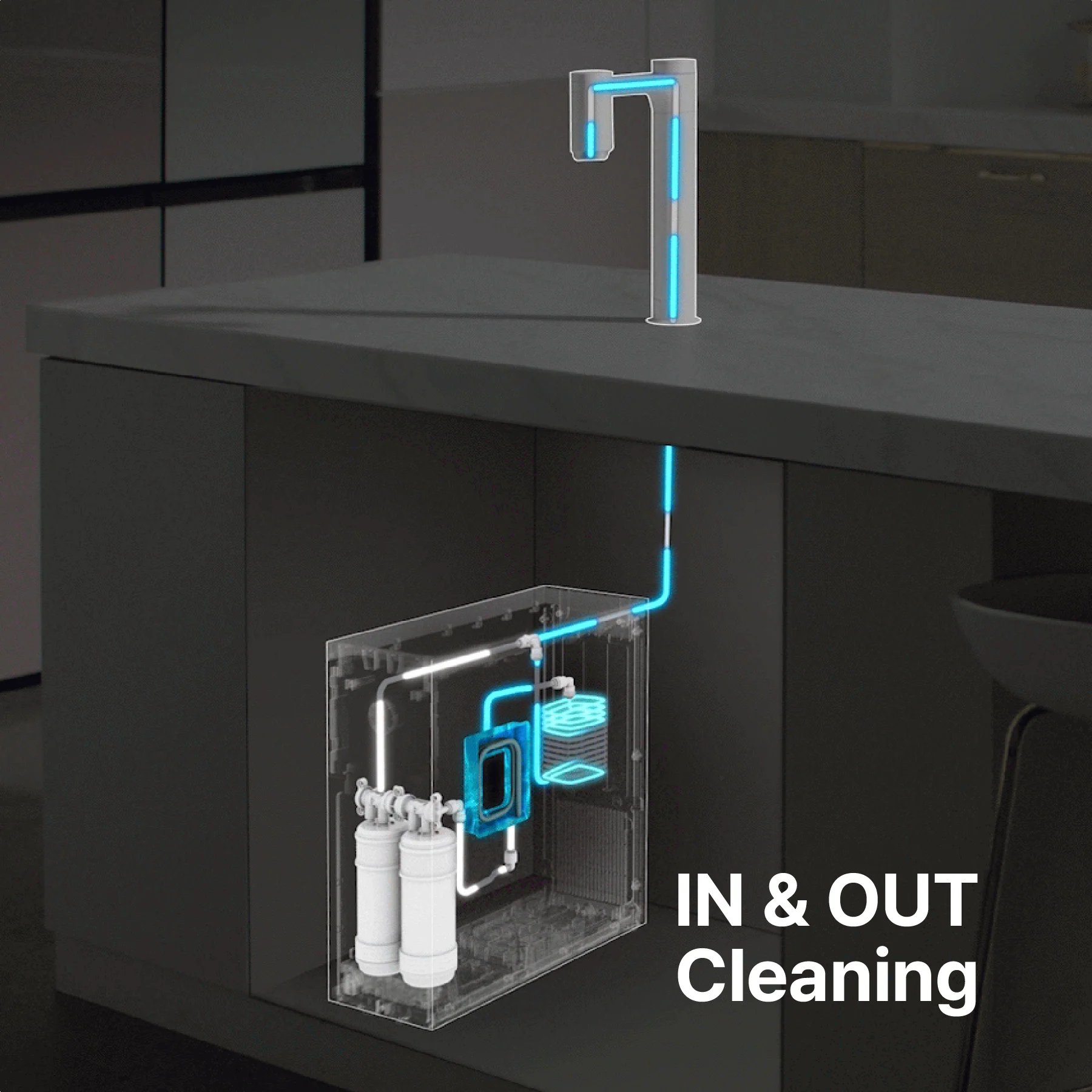 Tankless Countertop Steam 100 Built-in Water Purifier (CP-AAN100UL) - Image 7