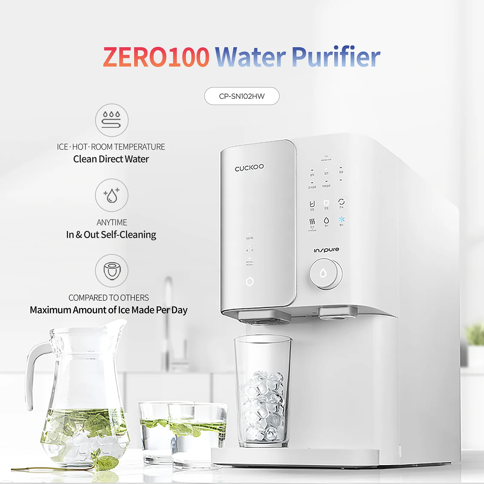 ZERO100 Water Purifier (CP-SN102HW) - Image 6
